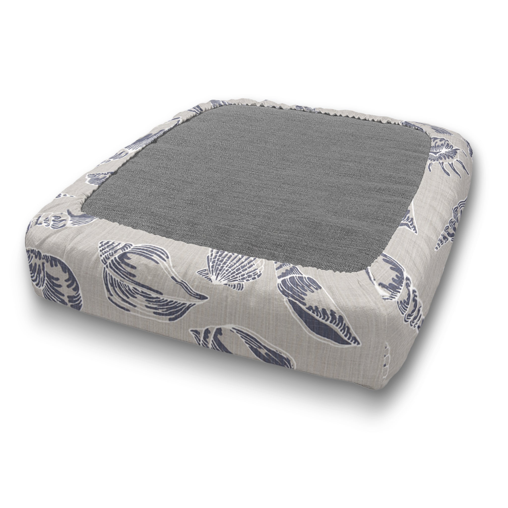 Fabric Sample Only 3x5 inch - Beach Treasure Cotton Slub