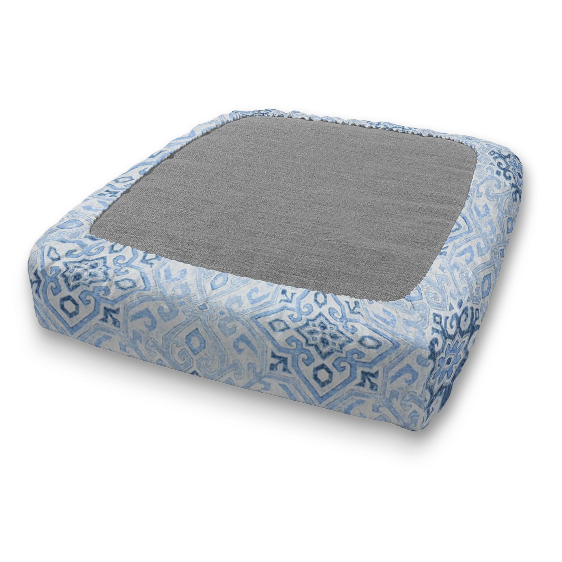 Fabric Sample Only 3x5 inch - Becca Ikat Cotton - Choice of Color