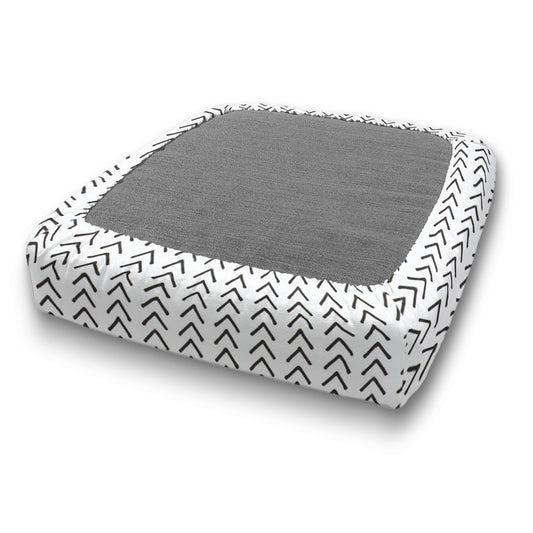 Boho Custom Elastic Fitted Cushion Cover for Indoor Furniture, RV Replacement Covers - Choice of Color