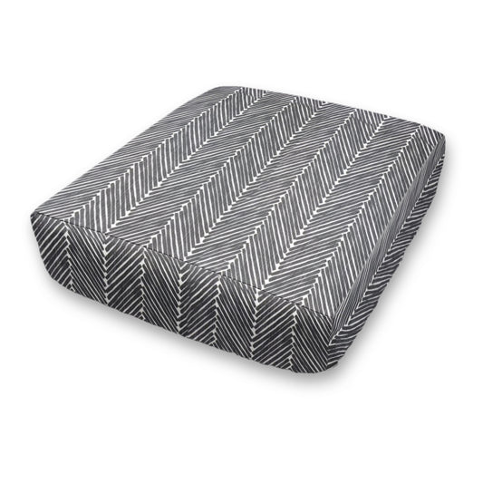 Griffen Slub Custom Elastic Fitted Cushion Cover - Choice of Color