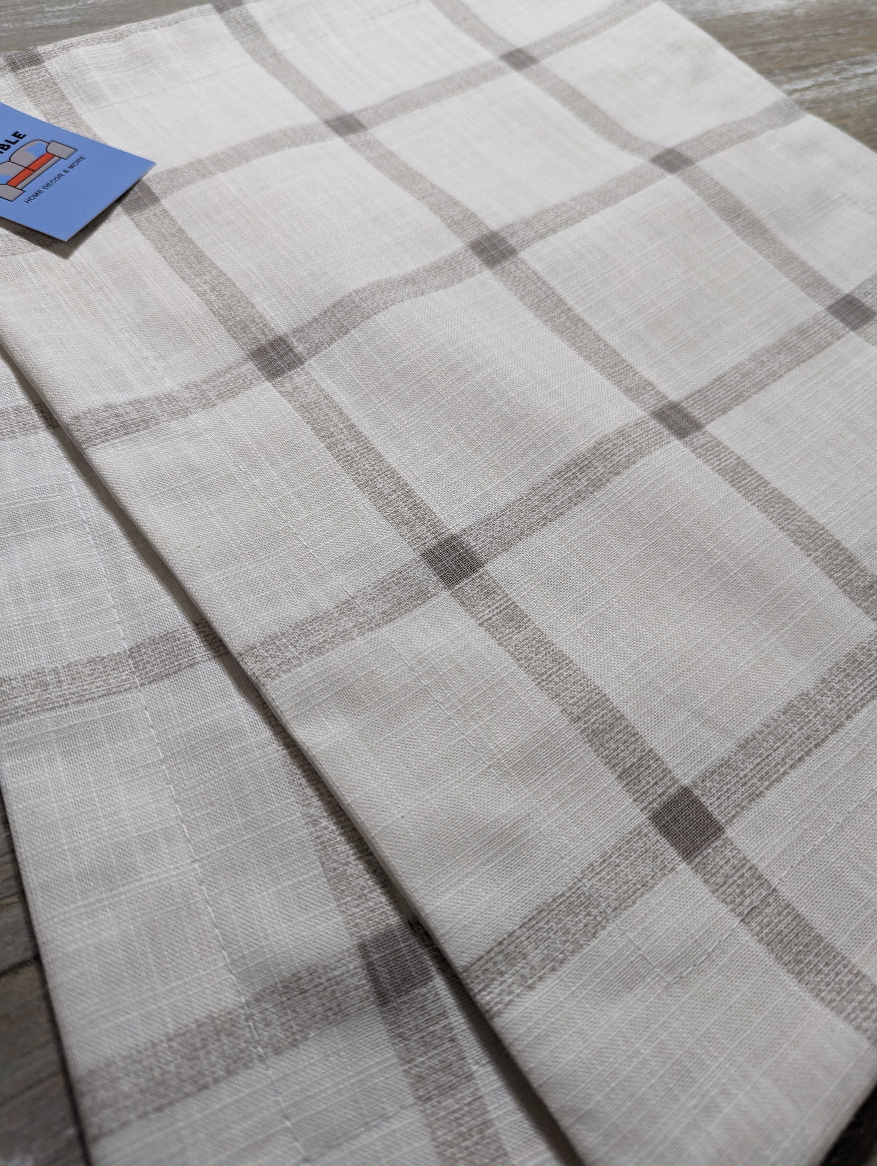 Aaron Ecru Cotton Slub Set of 2 Placemats