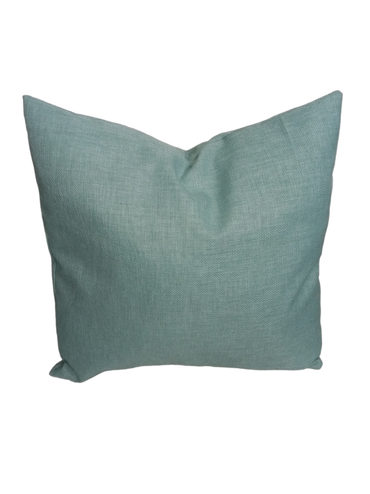 Rave Haze Water Resistant - Indoor/Outdoor Throw Pillow Cover - Blue Collection