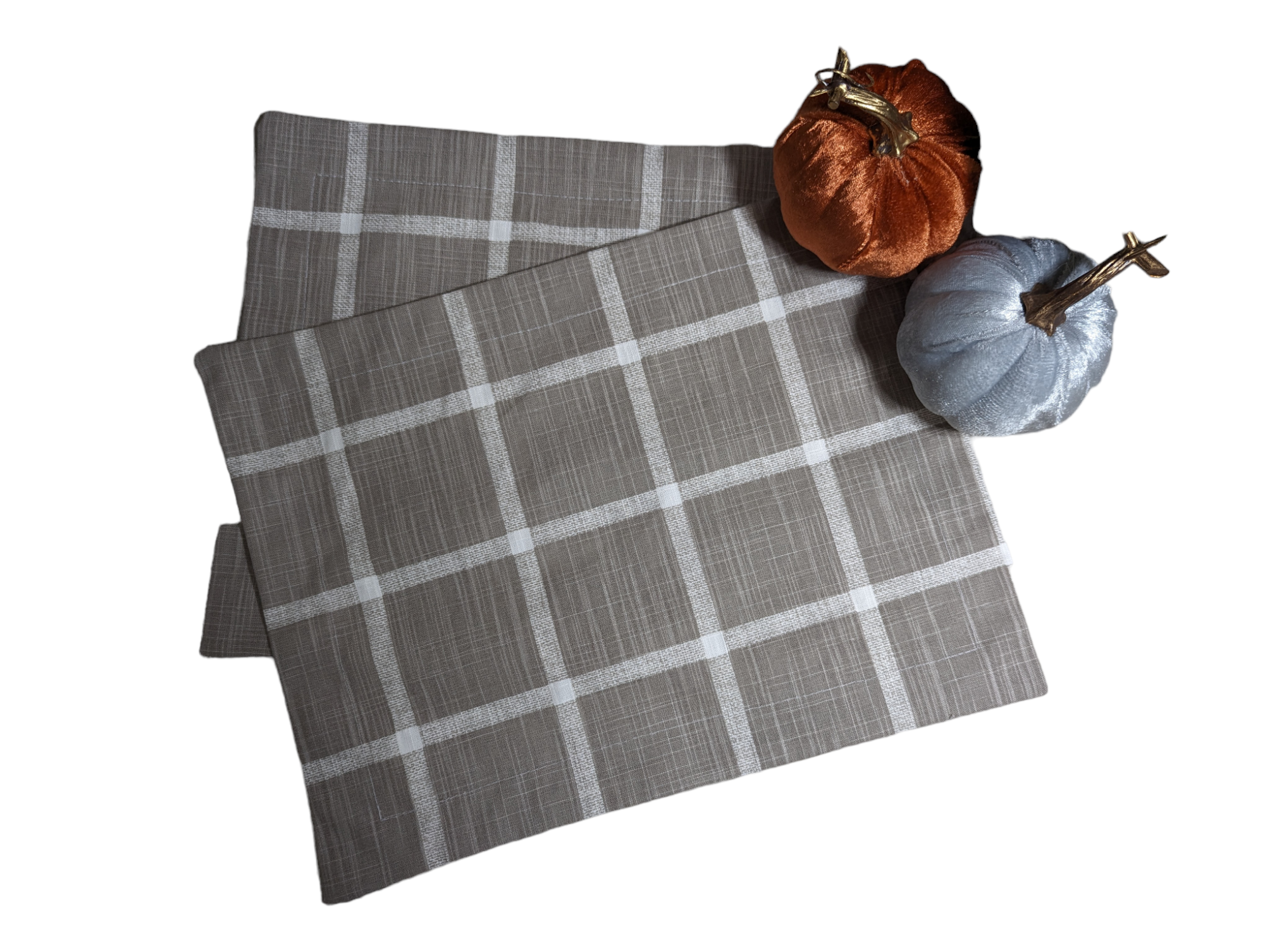 Abbot Ecru Cotton Slub Set of 2 Placemats