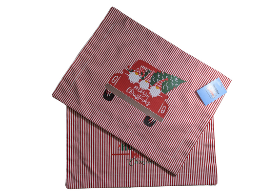 Candy Cane Placemats Set of 2 Placemats