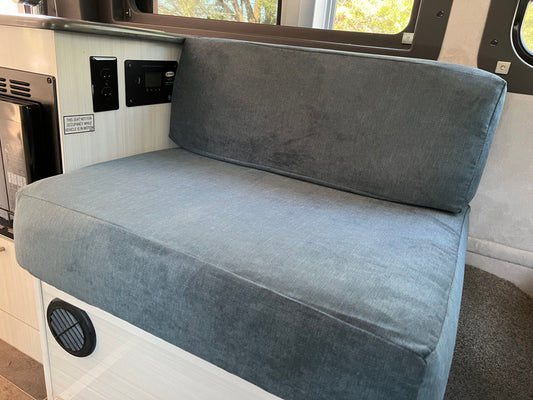 Softknit Flynn Upholstery Custom Elastic Fitted Cushion Cover - solid