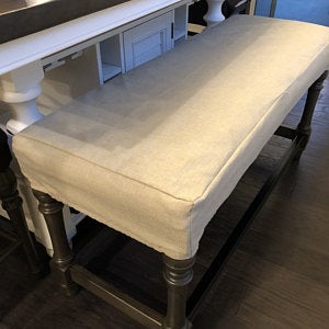 Custom Elastic Fitted Cushion Covers for Benches