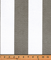 Custom Water Resistant Elastic Fitted & Protective Cushion Cover - Cabana Stripe