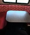 Curved Corner, U-Shaped RV Dinette Custom Elastic Fitted & Protective Cushion Cover - Arrow Tribal Southwest
