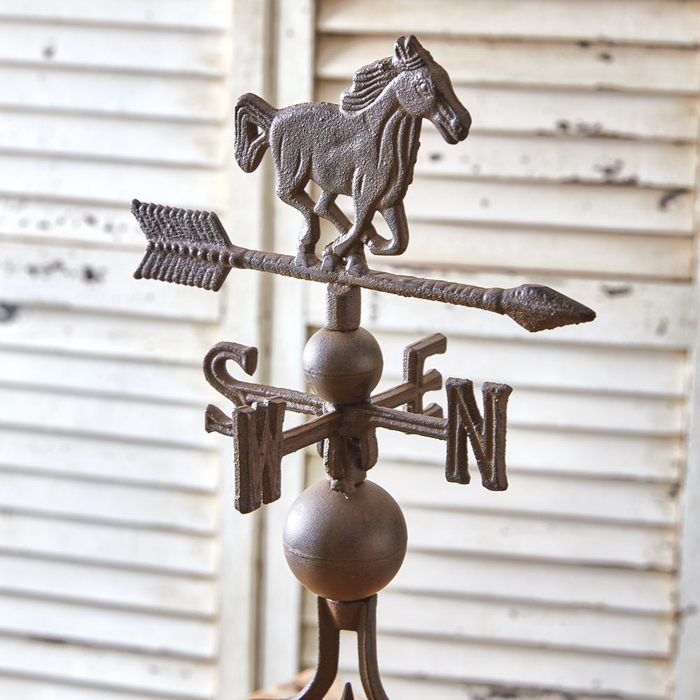 Decorative Horse Weathervane Stand