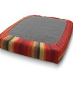Custom Water Resistant Elastic Fitted & Protective Cushion Cover - Summer Islip Stripes