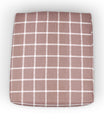 Abbot Farmhouse Slub Custom Elastic Fitted Cushion Cover - Choice of Color