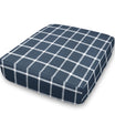 Abbot Farmhouse Slub Custom Elastic Fitted Cushion Cover - Choice of Color