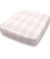 Bench Custom Elastic Fitted & Protective Cushion Cover - Cotton Buffalo Plaid