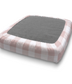 Bench Custom Elastic Fitted & Protective Cushion Cover - Cotton Buffalo Plaid
