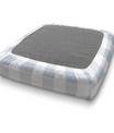 Chair Stool Custom Elastic Fitted & Protective Cushion Cover - Cotton Buffalo Plaid