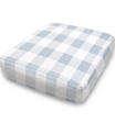 Bench Custom Elastic Fitted & Protective Cushion Cover - Cotton Buffalo Plaid