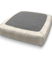 Bench Custom Elastic Fitted & Protective Cushion Cover - Cotton Buffalo Plaid