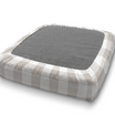 Bench Custom Elastic Fitted & Protective Cushion Cover - Cotton Buffalo Plaid