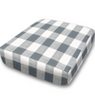 RV Dinette Custom Elastic Fitted & Protective Cushion Cover - Cotton Buffalo Plaid