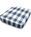 Bench Custom Elastic Fitted & Protective Cushion Cover - Cotton Buffalo Plaid