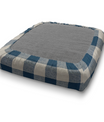 Bench Custom Elastic Fitted & Protective Cushion Cover - Cotton Buffalo Plaid