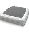 Chair Stool Custom Elastic Fitted & Protective Cushion Cover - Cotton Buffalo Plaid
