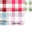 Bench Custom Elastic Fitted & Protective Cushion Cover - Cotton Buffalo Plaid