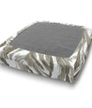 Arno Slub Custom Elastic Fitted Cushion Cover - Choice of Color