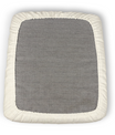 Brushed Bull Denim Cotton Custom Elastic Fitted & Protective Cushion Covers | Choice of Solid Colors