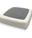3x5 Inch Fabric Sample Only | Brushed Bull Denim Cotton Fabric - Choice of Solid Colors