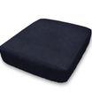 3x5 Inch Fabric Sample Only | Brushed Bull Denim Cotton Fabric - Choice of Solid Colors