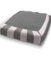 Custom Elastic Fitted Cushion Covers, Outdoor Furniture Covers, Patio Furniture Covers, Patio Chair Covers, Outdoor Chair Covers - Cabana Stripe
