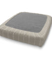 Carlo Dotted Stripes Custom Water Resistant Elastic Fitted & Protective Cushion Cover - Choice of Color