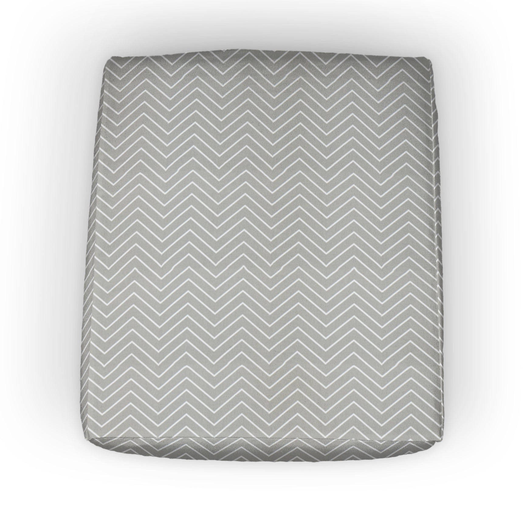 Chevron Custom Elastic Fitted Cushion Cover - Choice of Color