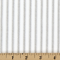 Fabric Sample Only 3x5 inch - Farmhouse Classic Ticking Stripe