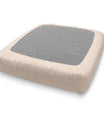 Custom Water and Fade Resistant Elastic Protective Cushion Cover - Cortona solid soft fabric