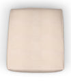 Custom Water and Fade Resistant Elastic Protective Cushion Cover - Cortona solid soft fabric