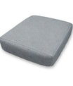 Custom Water and Fade Resistant Elastic Protective Cushion Cover - Cortona solid soft fabric