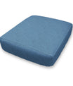 Custom Water and Fade Resistant Elastic Protective Cushion Cover - Cortona solid soft fabric