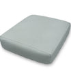 Custom Water and Fade Resistant Elastic Protective Cushion Cover - Cortona solid soft fabric