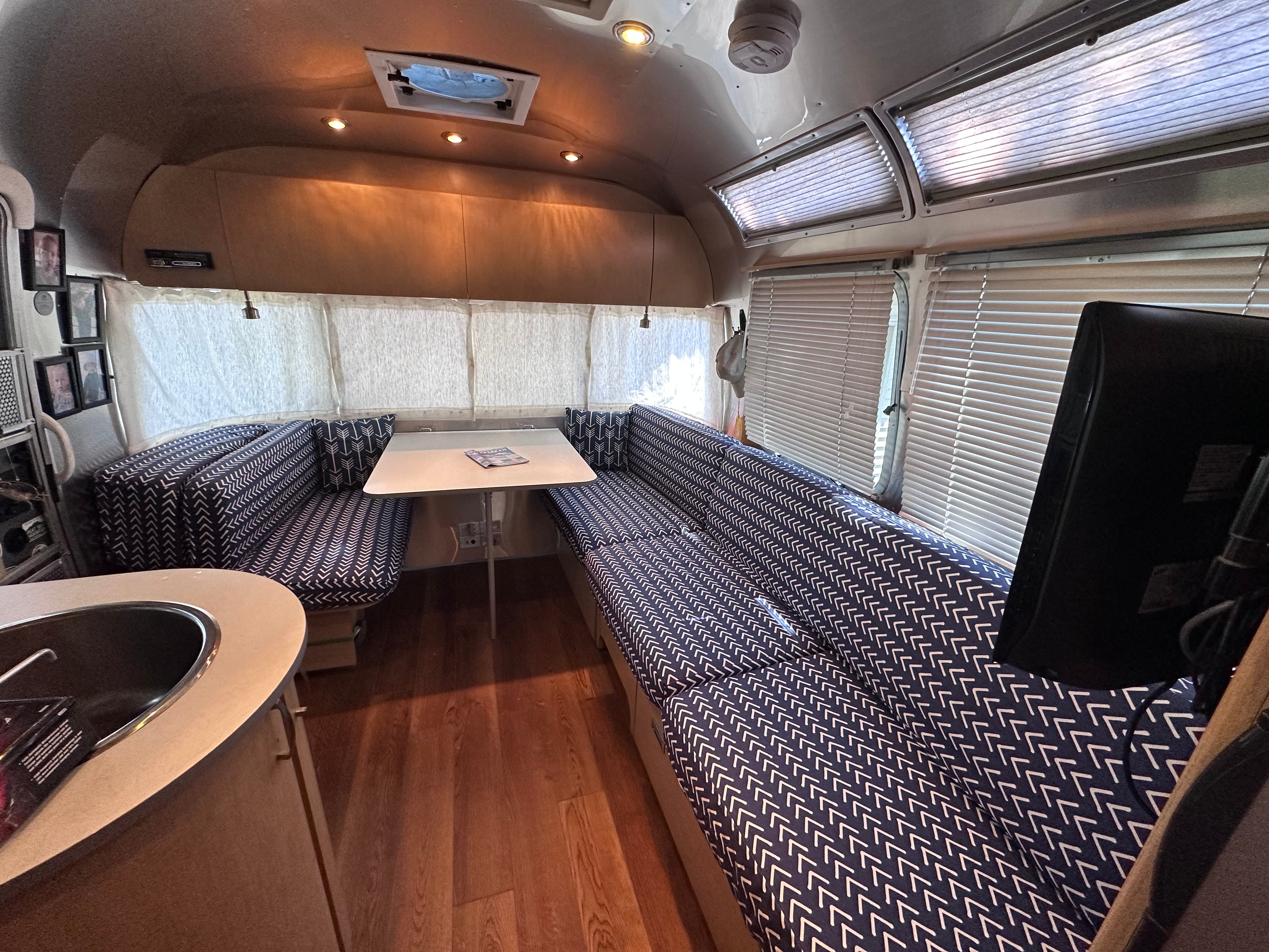 Custom Elastic Fitted Cushion Covers for RV's, Airstream, Campers