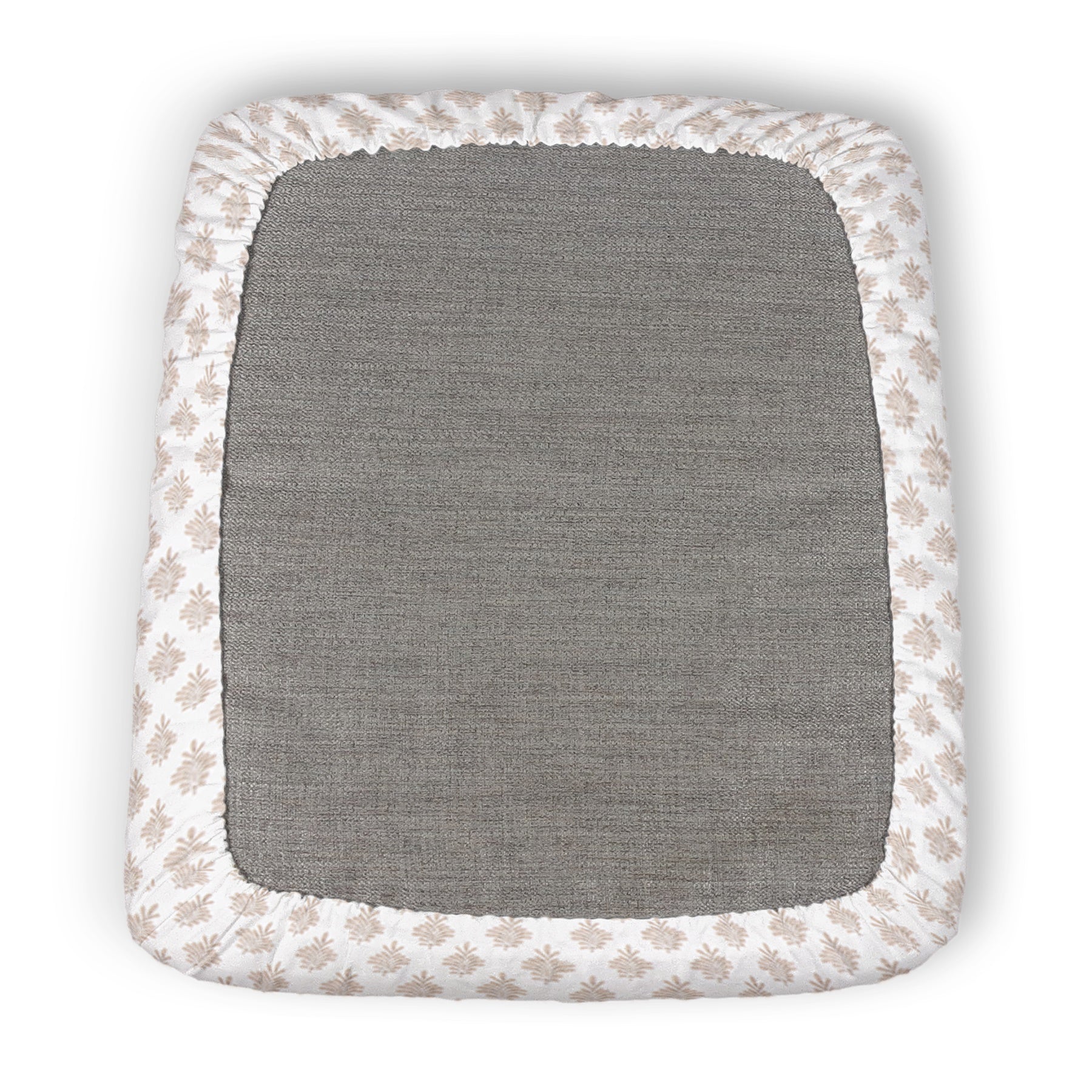 Dyann Slub Custom Elastic Fitted Cushion Cover - Choice of Color