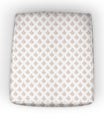 Dyann Slub Custom Elastic Fitted Cushion Cover - Choice of Color