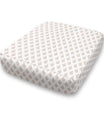 Dyann Slub Custom Elastic Fitted Cushion Cover - Choice of Color