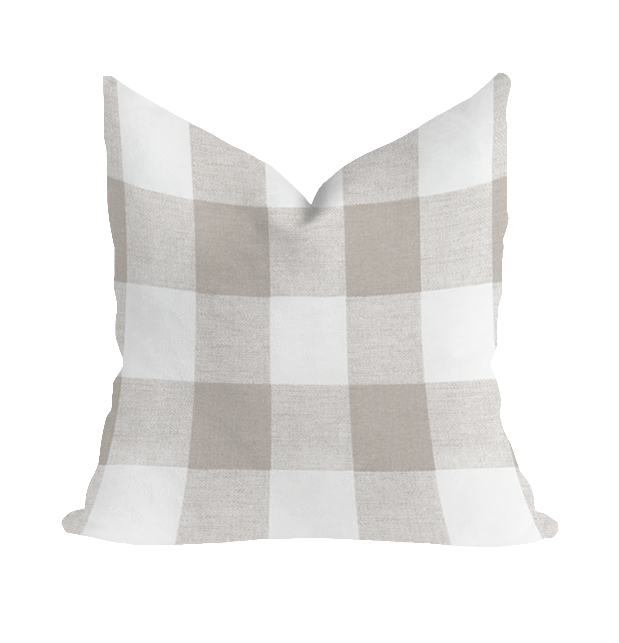 Buffalo Plaid Cotton Throw Pillow Cover- Choice of color