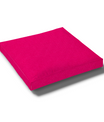 Custom Elastic Fitted & Protective Cushion Cover - Durable Duck Canvas - Choice of Solid Colors