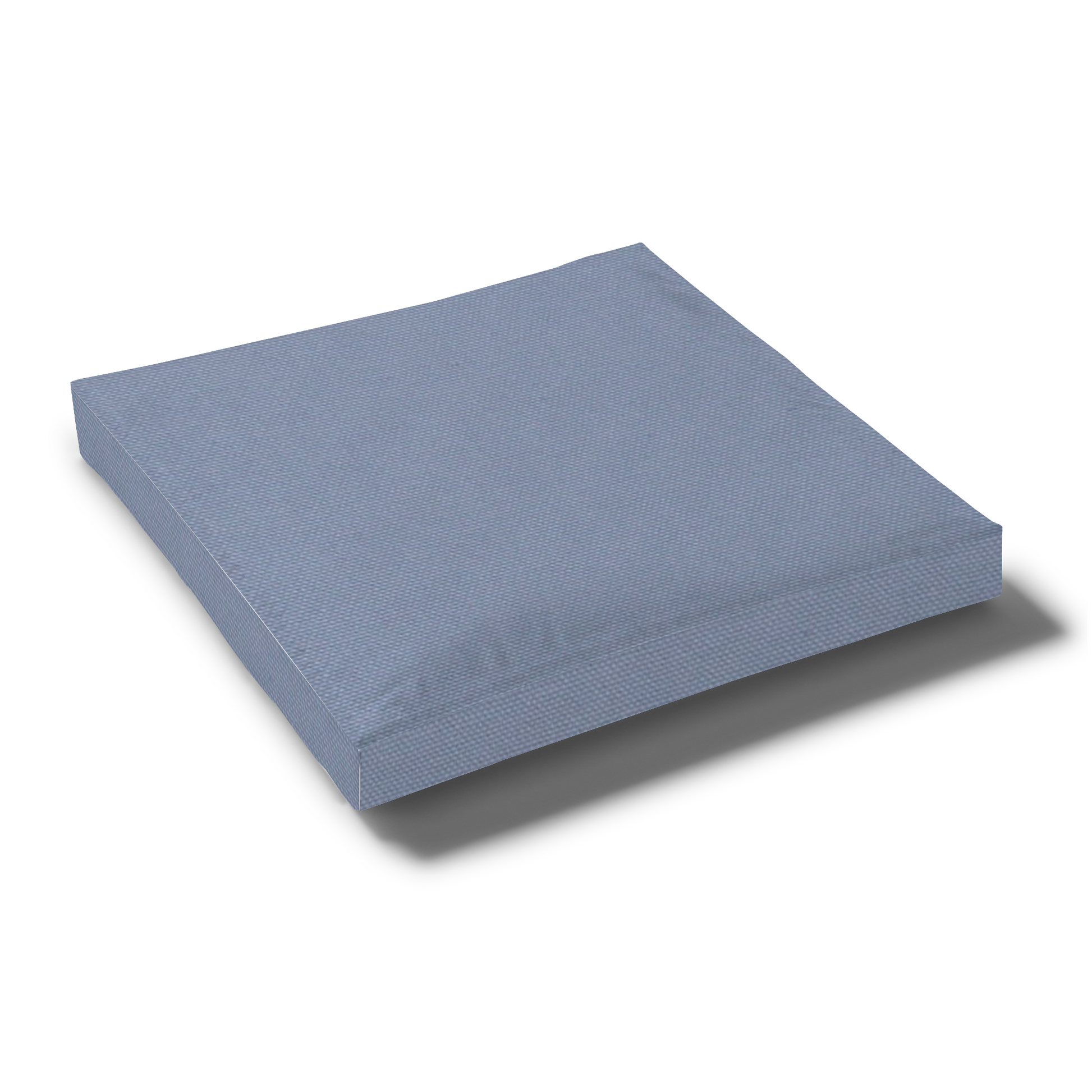 Custom Elastic Fitted & Protective Cushion Cover - Durable Duck Canvas - Choice of Solid Colors