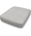 Faulkner Solid Cotton Slub Custom Elastic Fitted Cushion Cover, Protective Couch Cushion Cover, Replacement Cushion Cover - Choice of Color