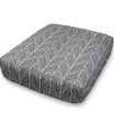 Griffen Slub Custom Elastic Fitted Cushion Cover - Choice of Color