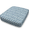 Lynn Cotton Slub Custom Elastic Fitted Cushion Cover - Choice of Color